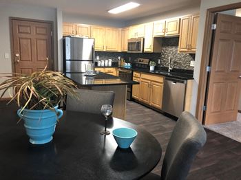 Open living spaces