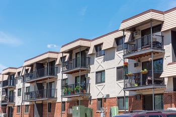 Graciously sized balcony or patio