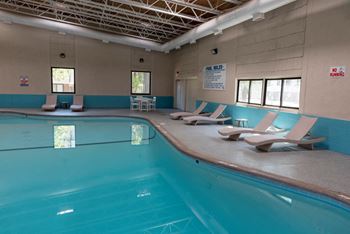 Large indoor pool