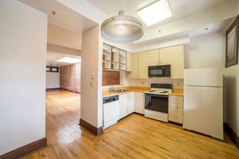 Kitchen wide area view