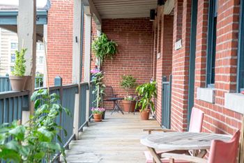 Outside area view