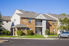 Gurnee apartment for rent - exterior brick apartment at Northlake Farms Apartments, Gurnee, IL 60031