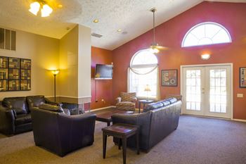 Clubhouse community couches amenity
