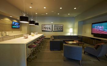 Media lounge -  the cole apartments in columbus, indiana