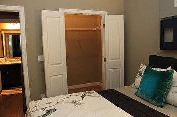 Bedroom -  the cole apartments in columbus, indiana