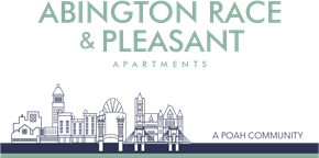 Cincinnati apartment for rent - an illustration of the abingdon race  pleasant apartments logo