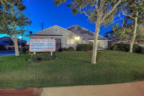 Midway City apartment for rent - a house with a foreclosure sign in front of it