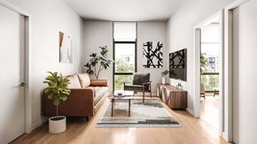 Detroit apartment for rent - Spacious Living Room at City Modern 2660 John R Street LLC, Michigan