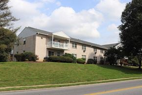 Lancaster apartment for rent - an apartment building on the side of a street