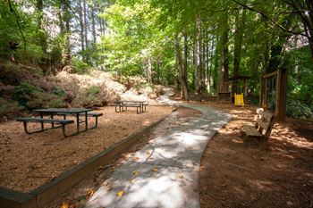 Picnic tables