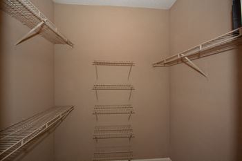 Walk-in closets and dressing areas