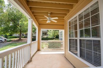 Large balcony