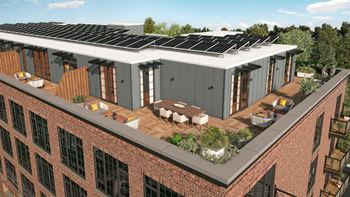 Solar-powered common areas