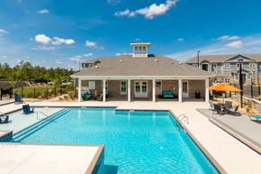 Augusta apartment for rent - Clubhouse and pool at McHenry Square Apartments, Augusta, GA