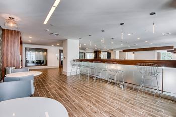 Open seating space