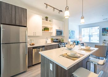 Abundant counter space