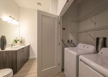 Washer and dryer