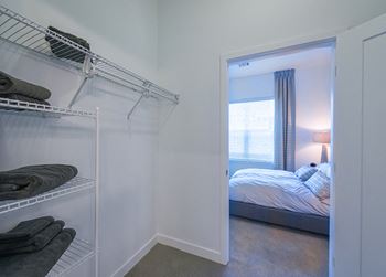 Built in shelving