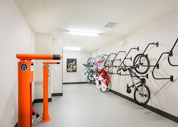 Bike repair and storage