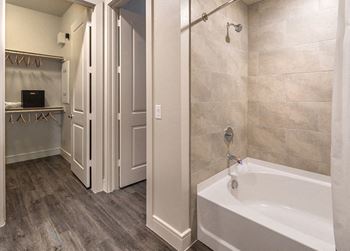 Large soaking tubs