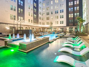Resort-style pool