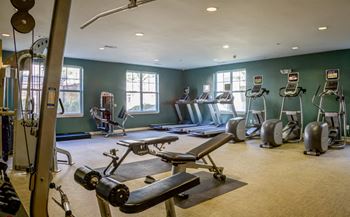 Gym at parkside commons apartments chelsea, ma