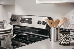 Spokane apartment for rent - GoGo West Model  Stove Top