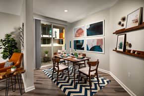 La Mesa apartment for rent - Two Bedroom Apartments in La Mesa CA - The District - Dining Room with Wood-Style Flooring