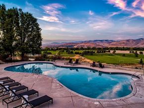 Boise apartment for rent - Pool view at Columbia Village, Boise, Idaho