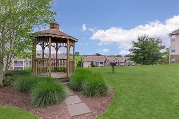 Courtyard and gazebo