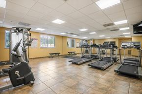 Miami apartment for rent - a gym with treadmills and other exercise equipment