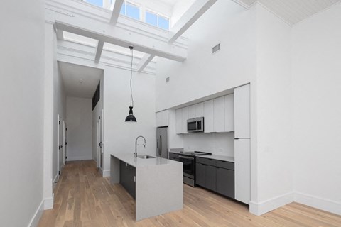 Floor plan for 1 bed, 1 bath, 1002 sqft