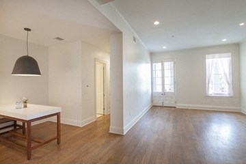 Floor plan for 1 bed, 1 bath, 943 sqft