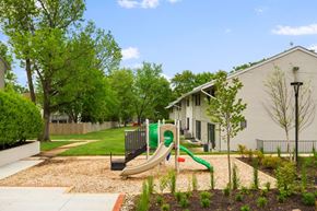 Alexandria apartment for rent - our apartments have a playground with slides for children