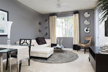 Open concept inviting living spaces