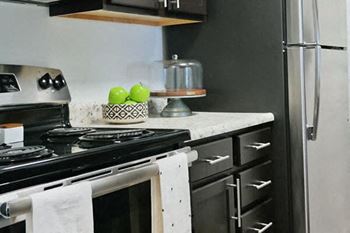 Spacious kitchens