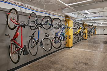 Bike storage & repair station