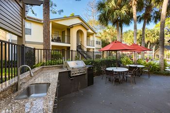 Grilling area