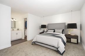 Lexington Park apartment for rent - a bedroom with a bed and a bathroom