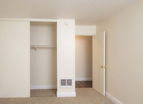 San Lorenzo apartment for rent - San Lorenzo CA Apartments for Rent - Bayfair Apartments Bedroom With Carpet, Sliding Door Closet, and Entryway