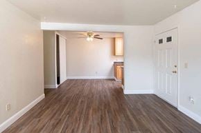 San Jose apartment for rent - Apartments in Downtown San Jose CA - Spacious Living Room With Modern Hardwood Floors