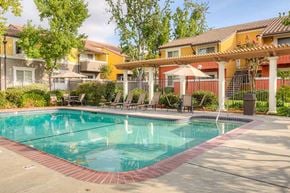 San Jose apartment for rent - Pool with lounge chairs