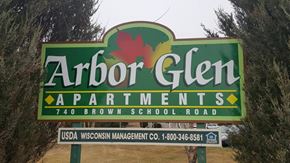 Evansville apartment for rent - Property Sign