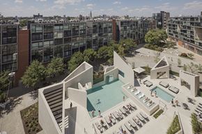 Philadelphia apartment for rent - Cove Aerial Day