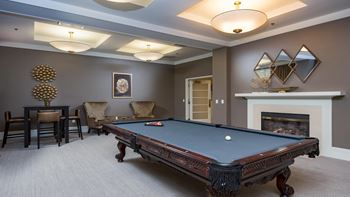 Village at main street apartments | billiards room 