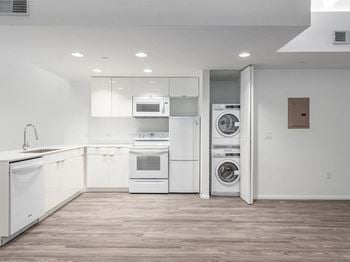 Modern fully equipped kitchen
