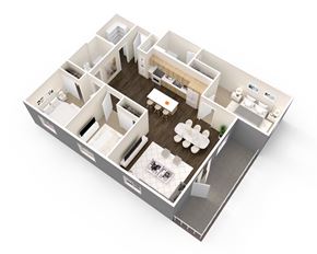 Portage La Prairie apartment for rent - 3 Bedroom Unit at The Flats