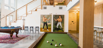 Indoor bocce