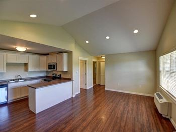 Open concept floorplan