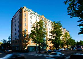 Washington apartment for rent - Hubbard Place Apartments NW Washington DC street view